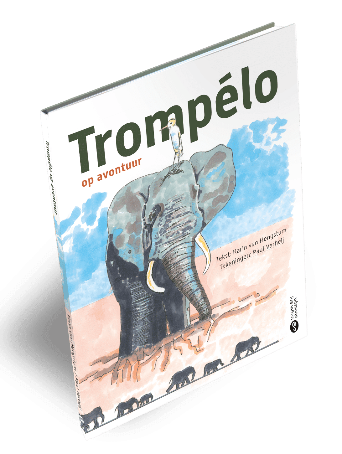 Trompélo op avontuur, een (voor)leesboek over Parkinson voor kinderen van 4 tot 9 jaar.